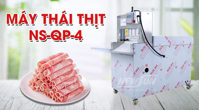 Máy thái thịt đông lạnh công nghiệp QP4 NEWSUN - Chất lượng, Giá tốt