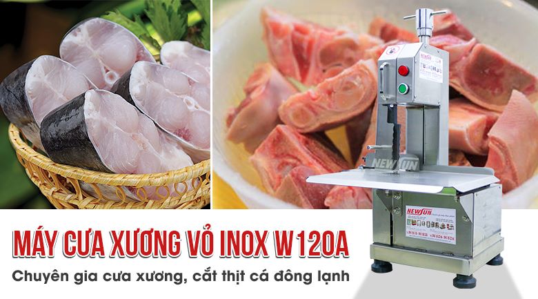 Máy cưa xương vỏ inox W120A NEWSUN