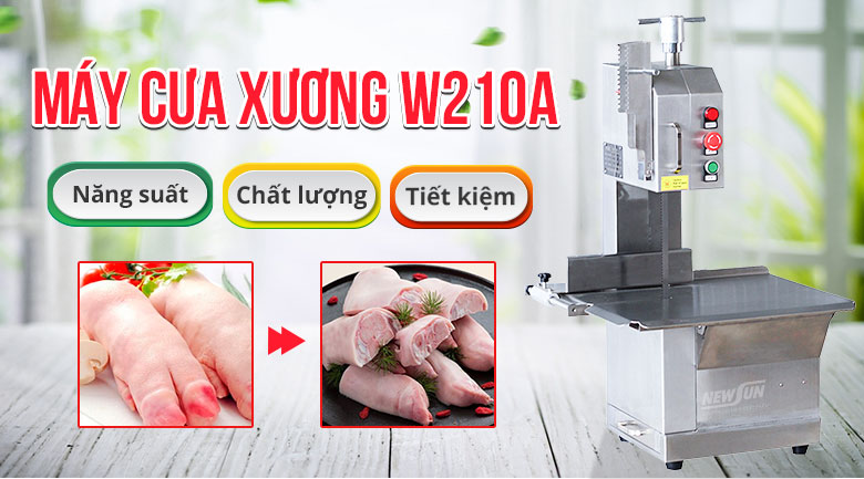 Máy cưa xương vỏ inox W210A NEWSUN