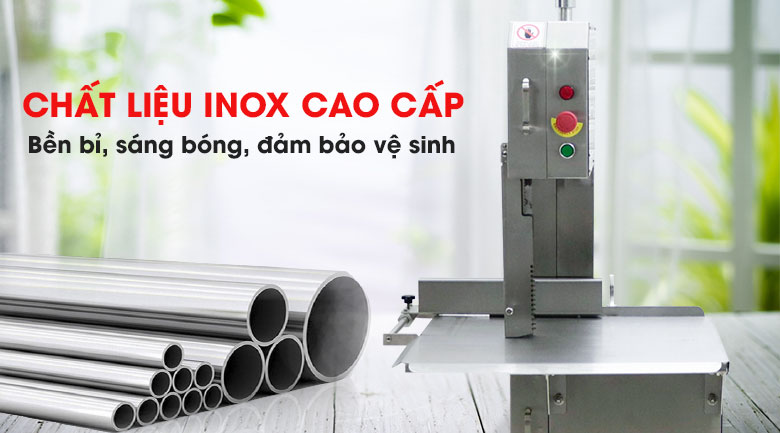 Chất liệu inox cao cấp cứng cáp, bền đẹp