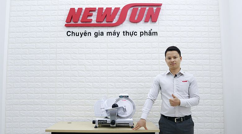 Máy thái thịt đông lạnh ES 250 chính hãng NEWSUN