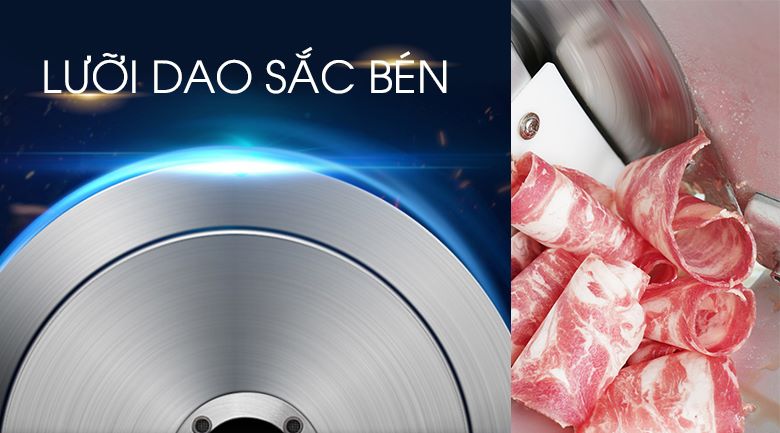 Lưỡi dao thép tôi sắc bén