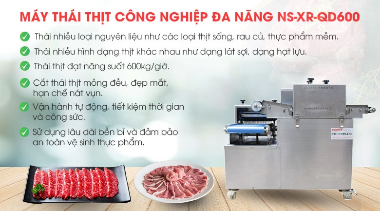 Lợi ích khi sử dụng máy cắt thị công nghiệp NS-XR-QD600