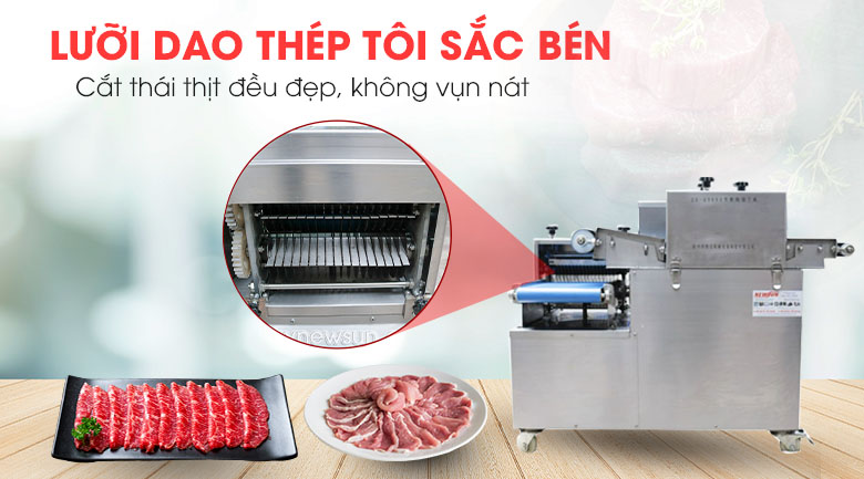 Lưỡi dao théo tôi sắc bén, cứng cáp