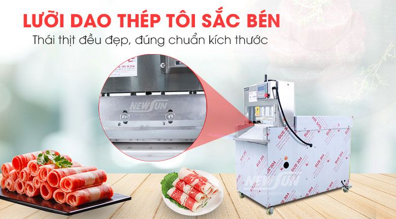 Lưỡi dao thép tôi sắc bén