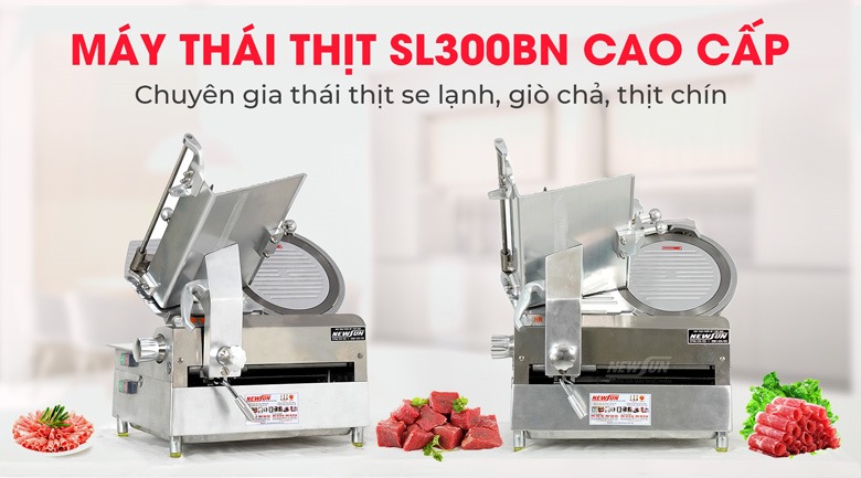 Máy thái thịt se lạnh SL300BN (bản cao cấp)