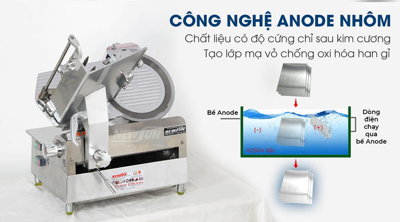 Công nghệ anode nhôm hóa cứng nhôm