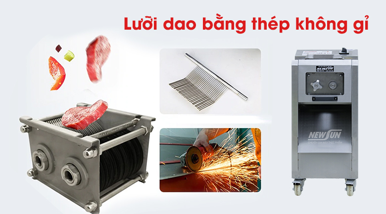 Lưỡi dao sắc bén bằng thép không gỉ