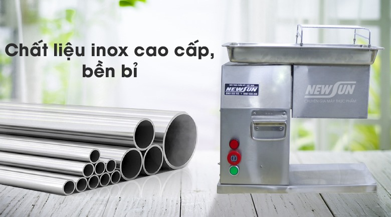 Sử dụng chất liệu inox cao cấp