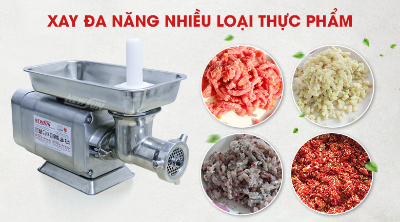 Xay đa năng nhiều loại thực phẩm khác nhau