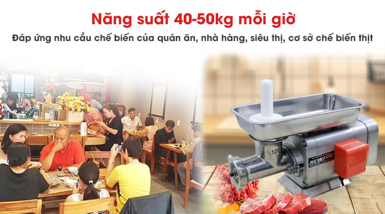 Năng suất phù hợp với nhu cầu chế biến của các cơ sở vừa và nhỏ