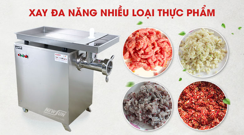 Xay đa năng nhiều loại thực phẩm khác nhau