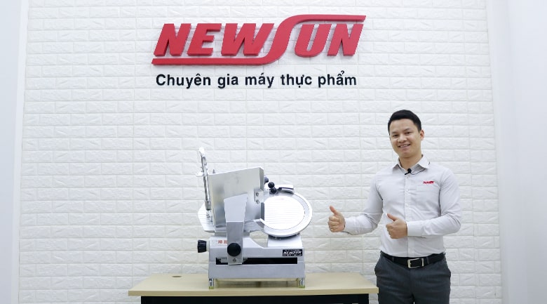 Máy thái thịt đông lạnh nhập khẩu NEWSUN