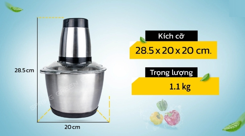 Cối xay thịt inox 304 FC01