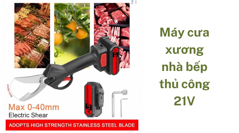 Máy cưa xương nhà bếp 21V