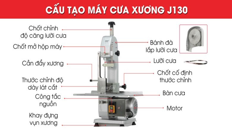 Mua máy cưa xương mini giá tốt tại NEWSUN