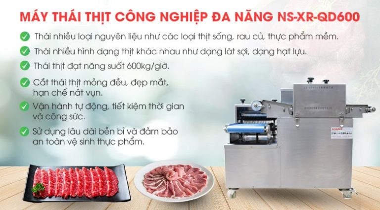 Máy cắt lát thịt NS-XR-QD600