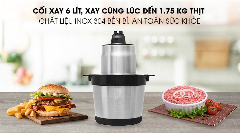 Máy xay thịt bằng inox Mishio MK-279